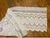 Vintage Lace Curtain Panel 58”w C 82”l Valance 58”w X 20”l For Sale - Image 4 of 4