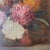 J.P., Still Life of a Vase of Dahlias, 1900, Oil Painting on Canvas For Sale - Image 3 of 10