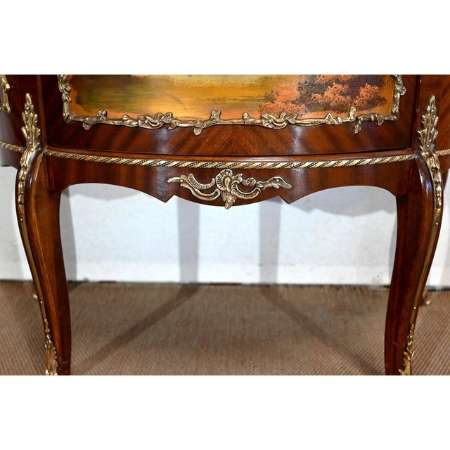 Half-Moon Buffet in Mahogany, 1920s For Sale - Image 12 of 18