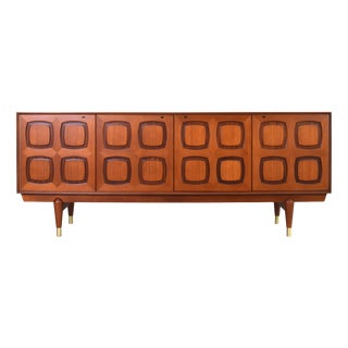 Mid-Century Modern Teak Sideboard by Rolf Rastad & Adolf Relling for Gustav Bahus, 1960s For Sale