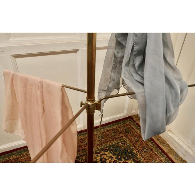 1930s French Art Deco Brass Haberdashery Window Display Stand, 1930 For Sale - Image 5 of 6