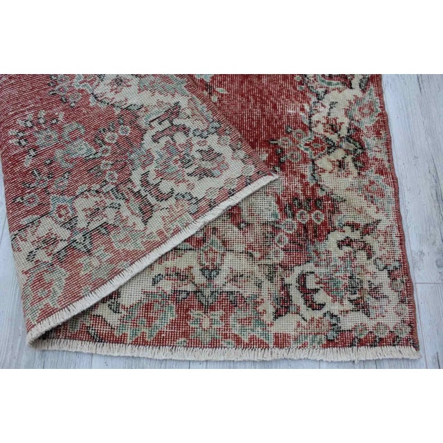 1960' S Turkish Area Rug - 47"x 83" For Sale - Image 10 of 11