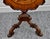 Vintage Black Forest Walnut Tilt Top Table Marquetry Wood Inlay For Sale - Image 18 of 18
