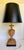 Vintage Neoclassical Whitewashed Carved Wood Urn Table Lamp With Black Shade For Sale - Image 11 of 11