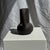Ceramic Black Ceramic Soliflore Vase with Indonesian Terracotta Handle, 1980s For Sale - Image 7 of 9