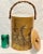 Late 20th Century Vintage 1970s Abercrombie & Fitch Cheetah Print Ice Bucket With Faux Bamboo Handle – Retro Safari Home Decor For Sale - Image 5 of 10