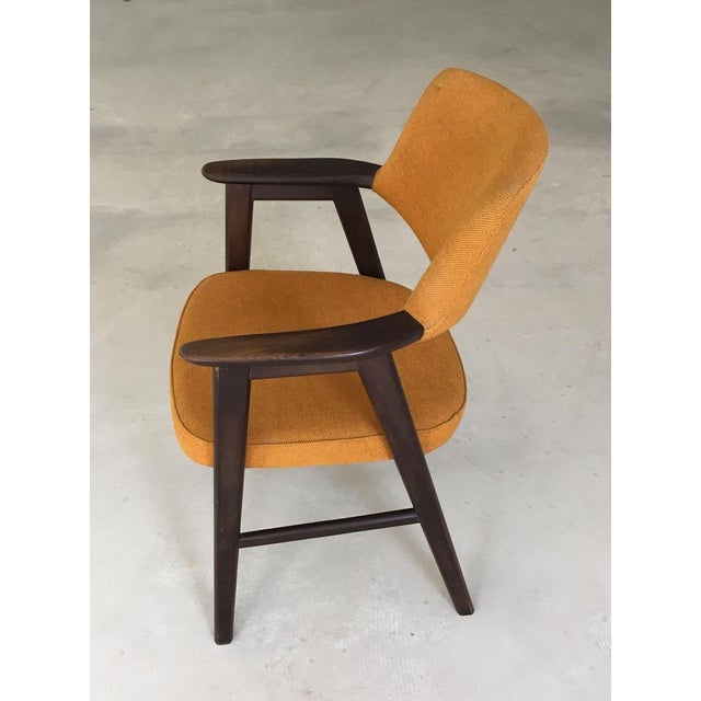 Danish Armchair in Tanned Oak by Erik Kirkegaard for Høng Stolefabrik, 1960s For Sale - Image 3 of 9