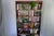 Handcrafted Solid Wood Bookcase Set | Custom Library Wall | Hickory Stain Bookshelf, 2 Pieces For Sale - Image 9 of 17