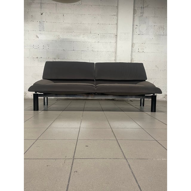 Saporiti Italia 2-Seater Sofa by Giovanni Offredi for Saporiti Italia, 1970s For Sale - Image 4 of 18