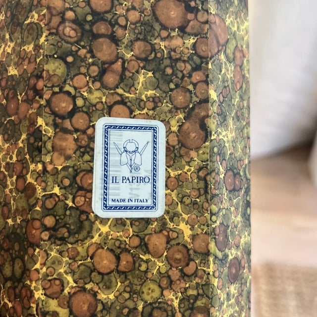 Il Papiro Florentine Marbled Paper Valet Tray For Sale In New York - Image 6 of 6