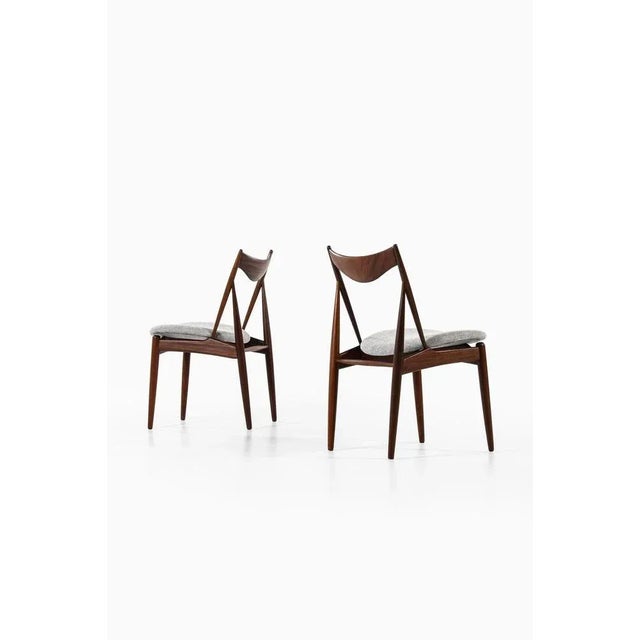 Kurt Østervig Dining Chairs by Kurt Østervig attributed to Bramin, 1950s, Set of 10 For Sale - Image 4 of 10