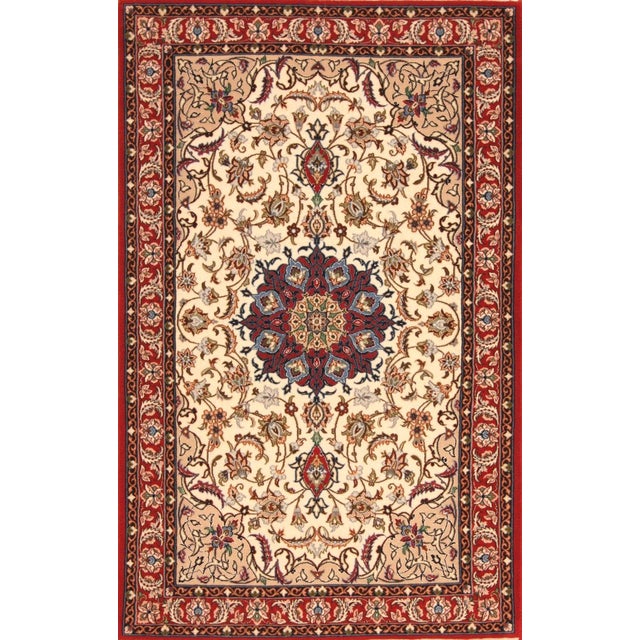Middle Eastern Rug in Wool For Sale