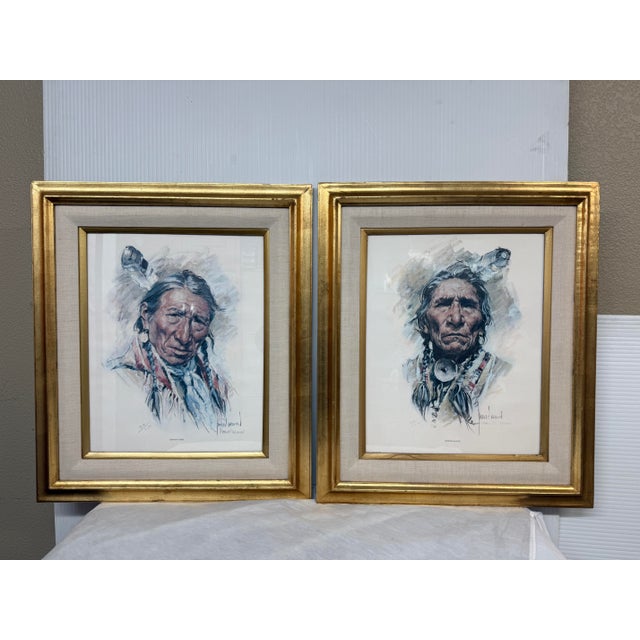 Harley Brown Sitting Eagle Lithograph, Signed For Sale - Image 11 of 12