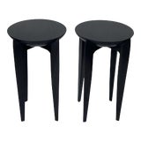 Image of Christian Liaigre Style Side Tables - a Pair For Sale