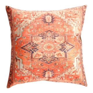 Pasargad DC Persian Heriz Design Pillow For Sale
