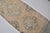 Vintage Distressed Turkish Oushak Long Hallway Runner Rug With Muted Medallions - 3x14 For Sale - Image 4 of 10