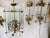 Art Deco Wall Lamps and Chandelier with 12 Lamps, 1970s, Set of 5 For Sale - Image 13 of 18
