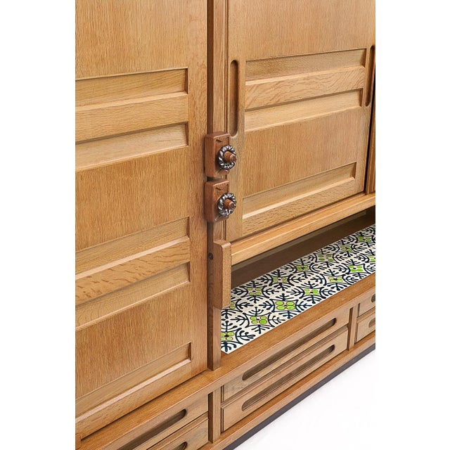 Cabinet by Guillerme Et Chambron, 1950s For Sale - Image 17 of 18