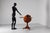 This exceptional dry bar is a rare and highly sculptural piece that speaks to the refined experimentation of French design...