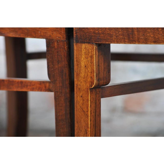 Wood Art Deco Chairs in Beech, Spruce and Walnut Veneer, Czech, 1920s, Set of 4 For Sale - Image 7 of 18