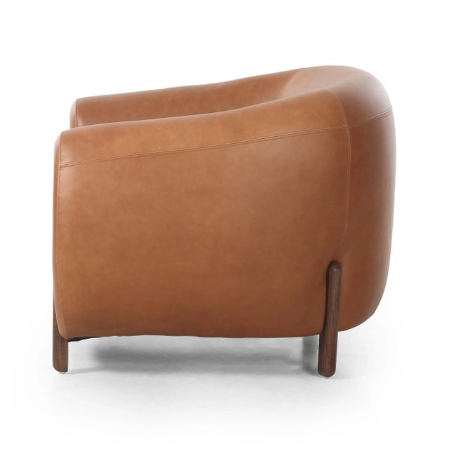Four Hands Lyla Chair, Valencia Camel Chairish