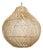 Natural Wicker Coastal Contemporary Bawang Pendant Light Large For Sale