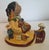 Vintage 1988 Cleo Teissedre Navajo Storyteller Southwestern Folk Art 12 Kids Dog Large 6" For Sale - Image 4 of 14