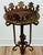 Mid 20th Century Vintage Gothic Style Iron Candle or Plant Stand For Sale - Image 5 of 9