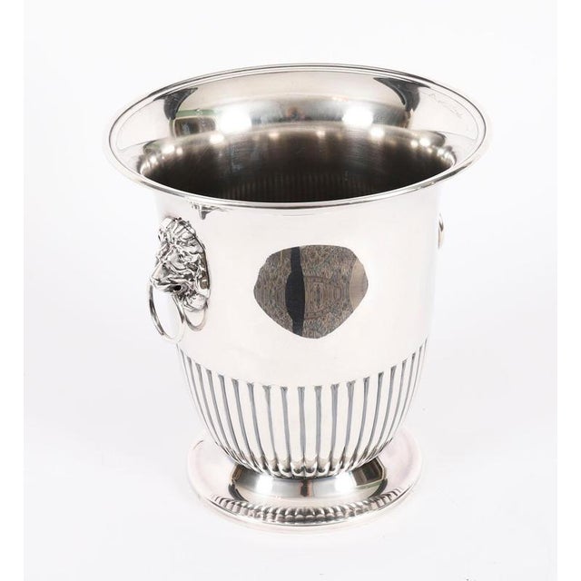 Antique Regency Revival Silver-Plated Cooler, Late 19th Century For Sale - Image 9 of 15