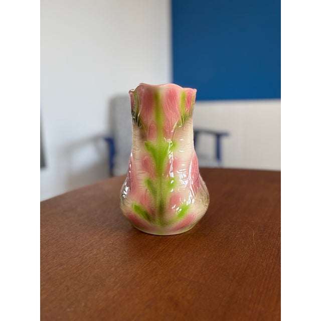 Heron and Lily Pitcher from St Clément, 1920s For Sale - Image 3 of 8