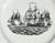 Liverpool Pearlware Naval Battle Plates, Pair, Circa 1800 A pair of Liverpool pearlware plates printed in black with a...