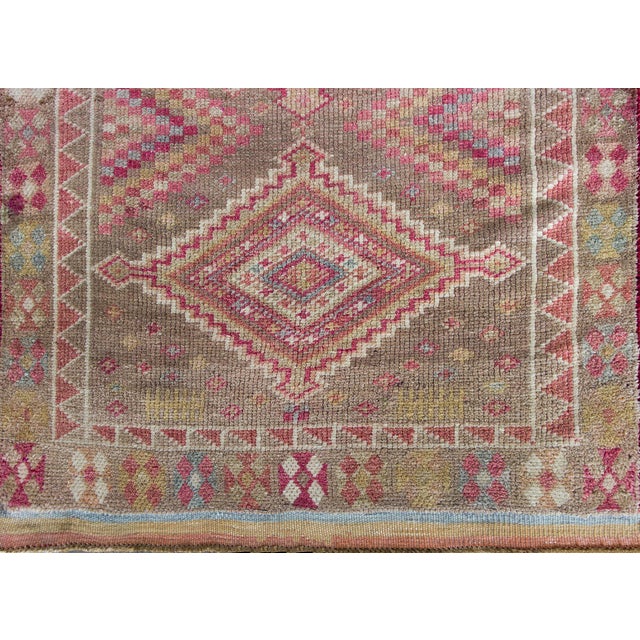 Turkish Mid-20th Century Turkish Konya Runner For Sale - Image 3 of 12