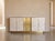 Metal Arcana Horn and Brass Sunburst Sideboard For Sale - Image 7 of 9