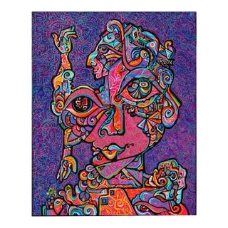 Alexander Arshansky, "Winds of Change" Abstract/Cubist Piece For Sale