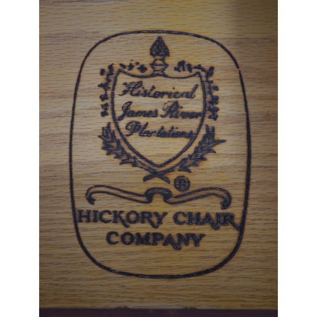Hickory Chair James River Collection Mahogany Dressing Table For Sale - Image 17 of 17
