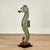 Mid-Century Modern Vintage Carved Wood Seahorse Sculpture For Sale - Image 3 of 9