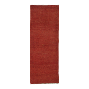 Vintage Hand-Knotted Persian Gabbeh Runner 2'11" X 8'3"