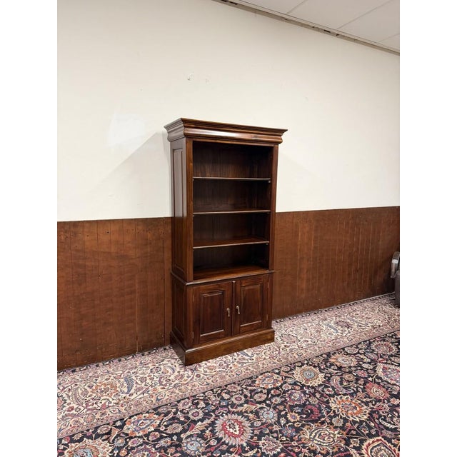 English Bookcase in Teak For Sale - Image 13 of 13