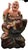 Brown Late 20th Century Polychrom Wooden Carving 10 of 18 Arhats (Luohans) For Sale - Image 8 of 17