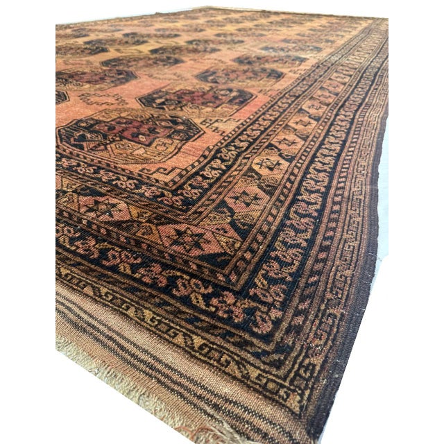 Pasargad DC Antique Afghan Beshir Rug For Sale In Washington DC - Image 6 of 7
