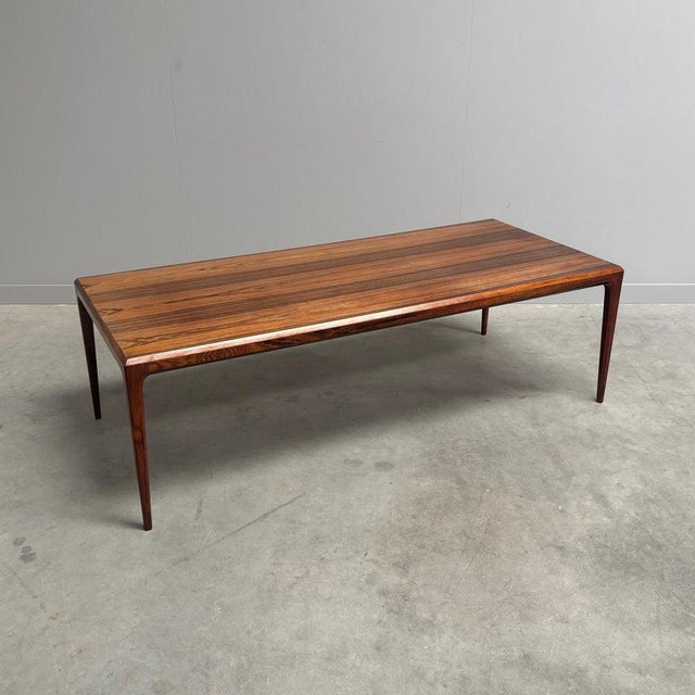 Johannes Andersen Large Coffee Table from Johannes Andersen, Denmark, 1960s For Sale - Image 4 of 13