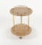 Brown Serving Cart in Acrylic Glass, Brass and Rattan in the style of Christian Dior, Italy, 1970s For Sale - Image 8 of 13