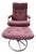 Vintage Gelderland Model 400 Swivel Lounge Chair and Ottoman by Jan Des Bouvrie for De Ster Gelderland, 1970s For Sale