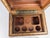 20th Century French Faux Leather Book Box With Bar Set or Tantalus For Sale - Image 12 of 13