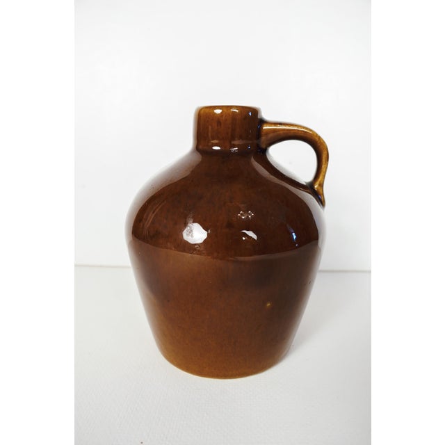 Vintage Roycroft Pottery Glazed Stoneware Little Brown Jug East Aurora NY 1920s Approximately 5in tall, and in beautiful...