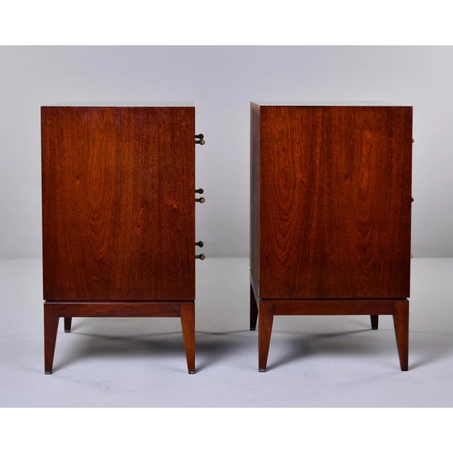 Bespoke Walnut Cabinets - Pair For Sale - Image 9 of 12
