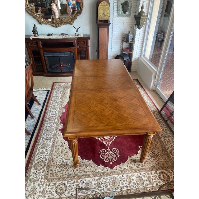 American Grenadine Rectangular Dining Table With Six Chairs by Tommy Bahama For Sale - Image 3 of 14