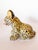 Vintage Italian Hand Painted Terracotta Leopard Cub For Sale - Image 10 of 10
