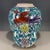 Ceramic Chinese Wucai Porcelain Phoenix & Floral Covered Jar For Sale - Image 7 of 9