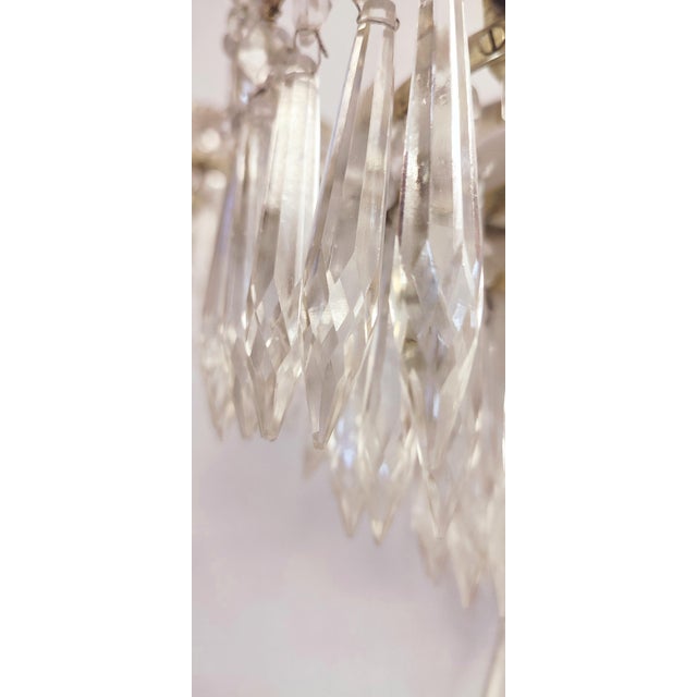 Classic Crystal Wall Lights, France, 1950s, Set of 2 For Sale - Image 16 of 18